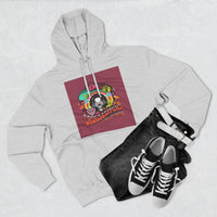 Psychedelic Mushroom Hoodie — 'Drugsevents' Retro Mushroom Graphic Fleece Hoodie