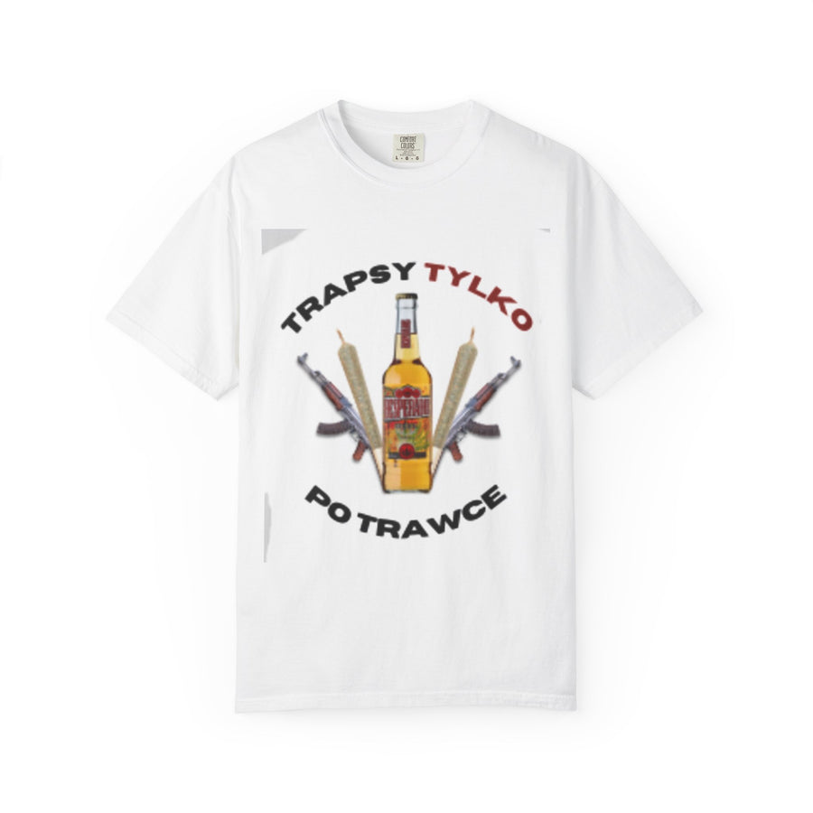 Rick & Vodka Polish Graphic T-Shirt — Trapsy Tylko Po Trawce Design